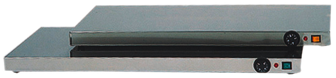 Elektro-Warmhalteplatte Edelstahl 900x450mm