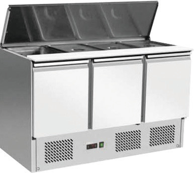 Saladette GN 1/1 3 Türen