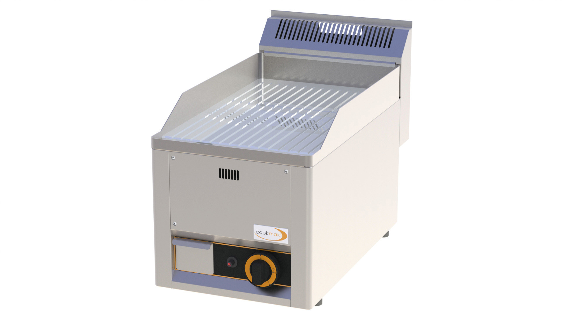 Gas-Grillplatte verchromt 1 Heizzone 330x600mm