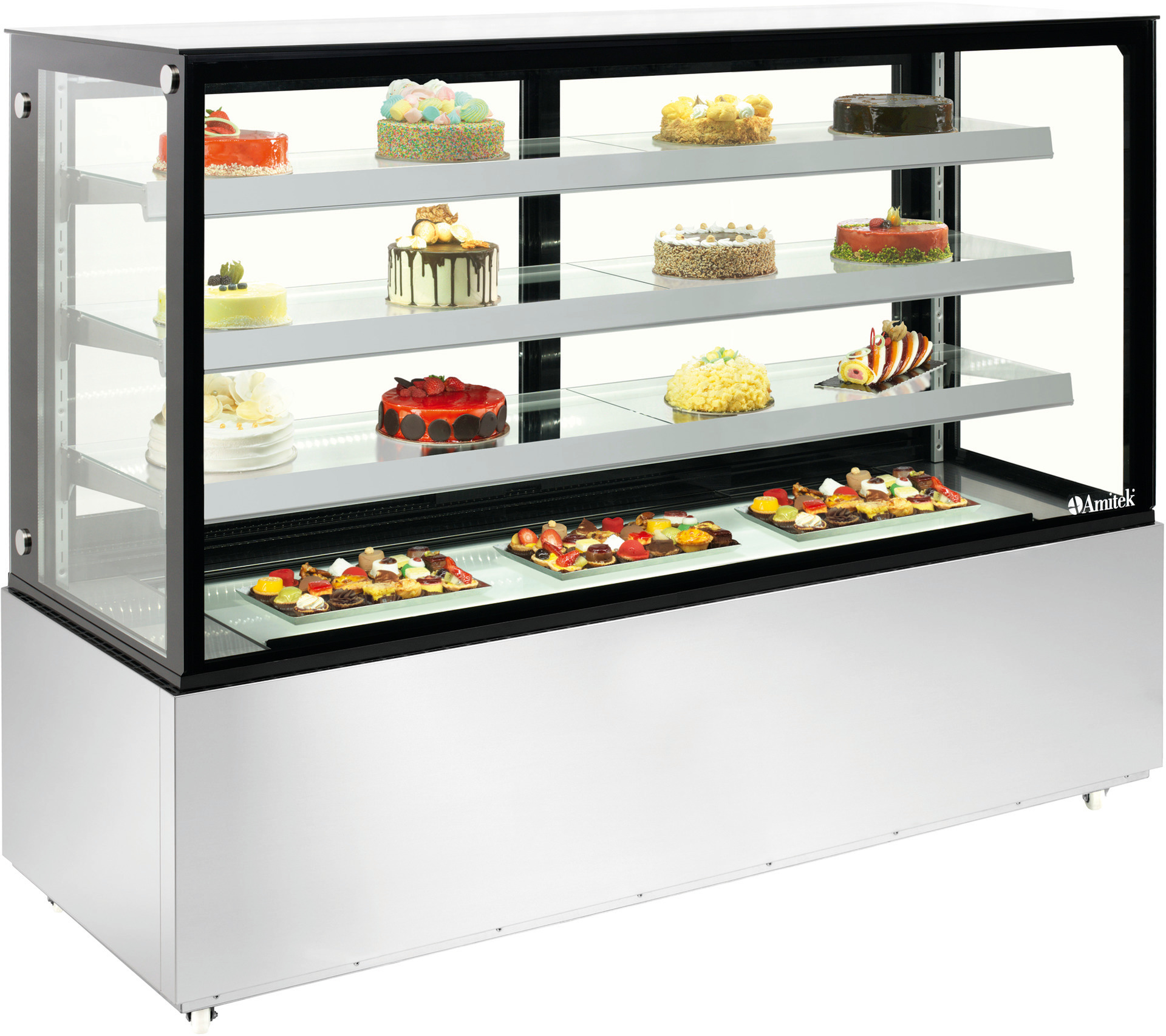 Kuchenvitrine 810 l, Temperatur 2-8°C