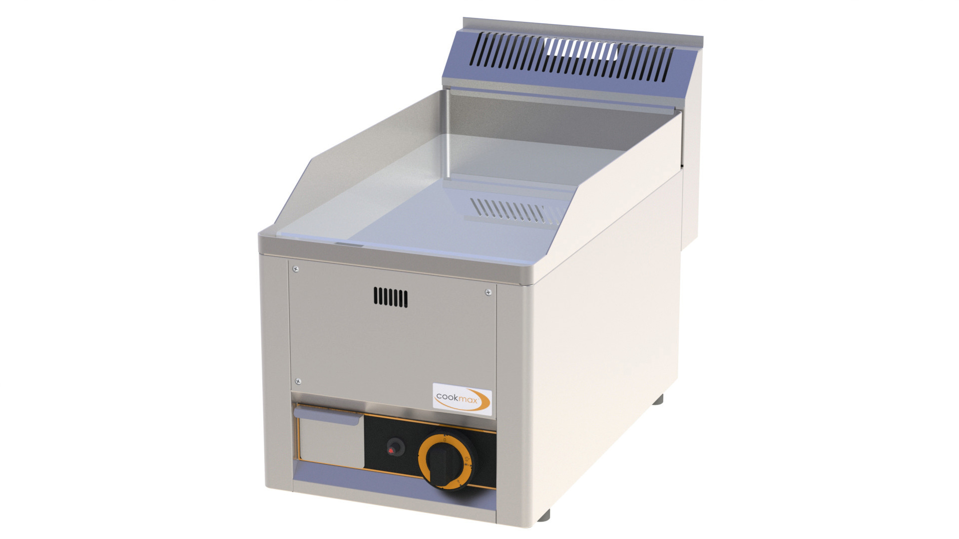 Gas-Grillplatte verchromt 330x600 mm