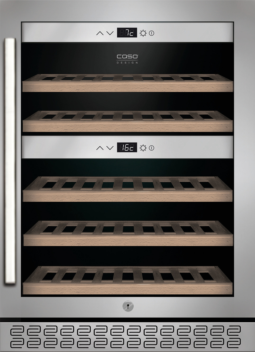 Weinkühlschrank 2 Zonen, einbaufähig