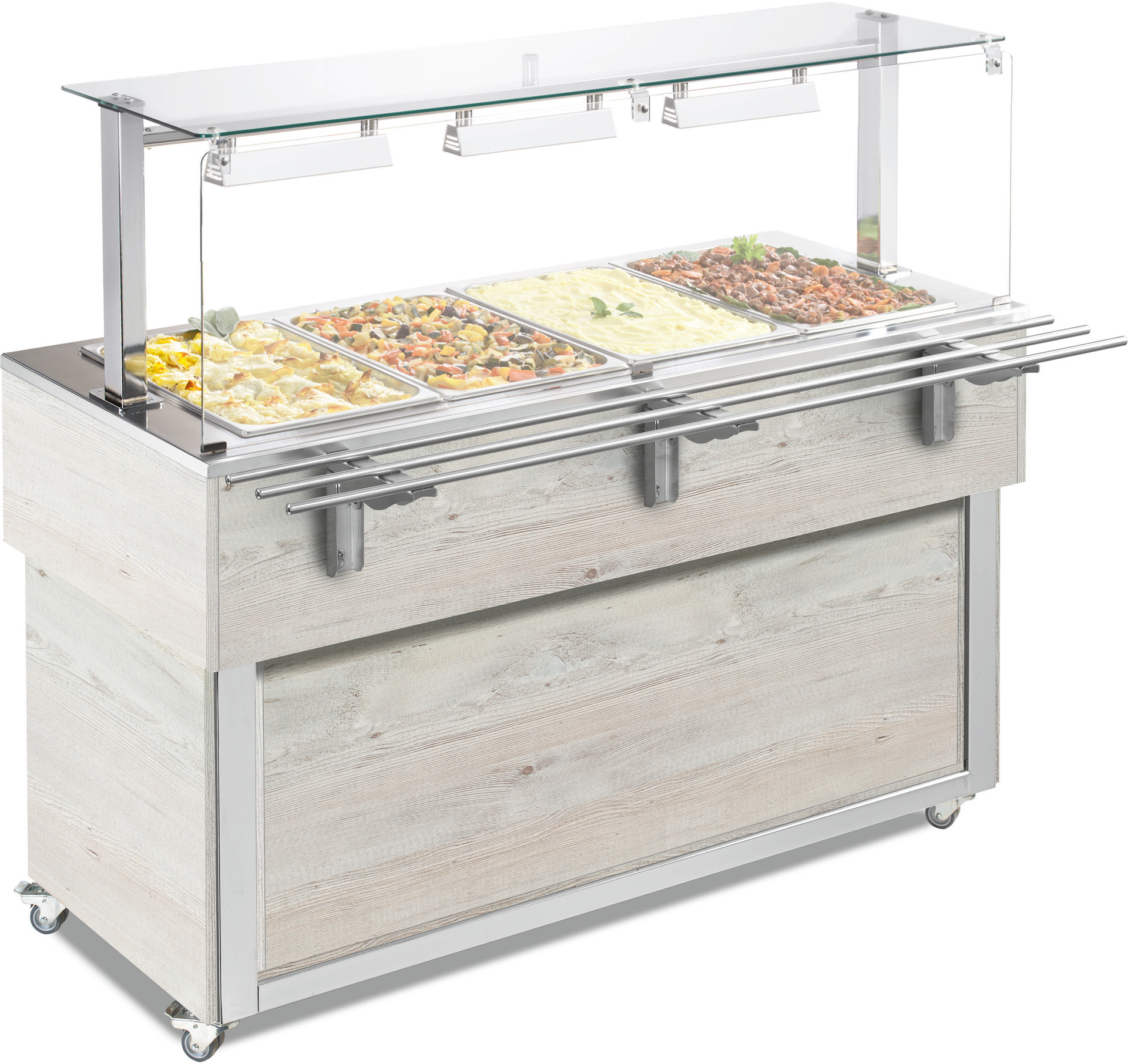 Bain-Marie Wanne Vollverkleidung GN 4/1