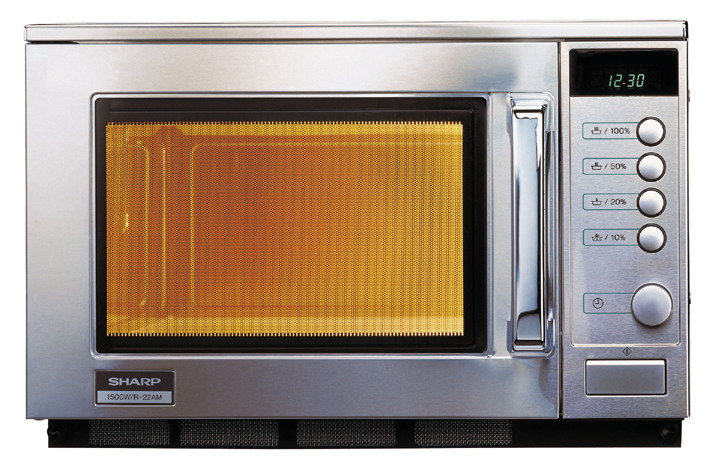 Gewerbe-Mikrowelle R-22AM 1,50 kW, 510 x 470 x 335 mm