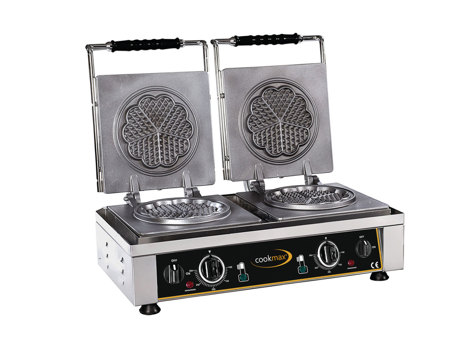 Doppel-Waffeleisen, ø 160 mm, 230 V