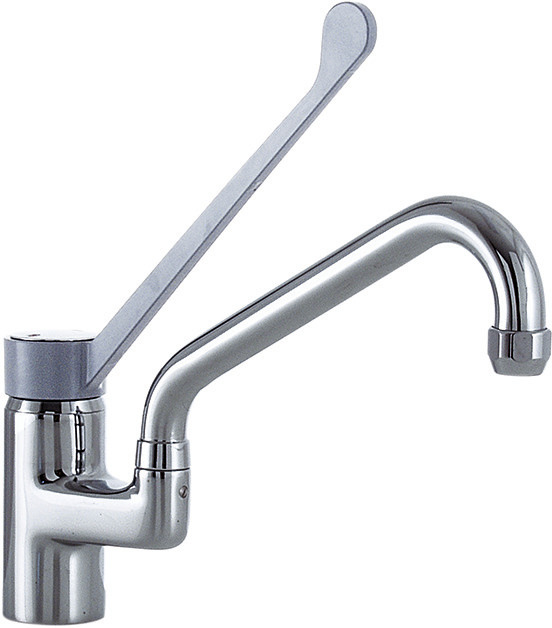 Einlocharmatur Schwenkhahn Auslauf 225mm