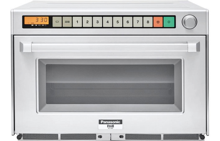 Panasonic Mikrowelle 1800W 44l Edelstahl