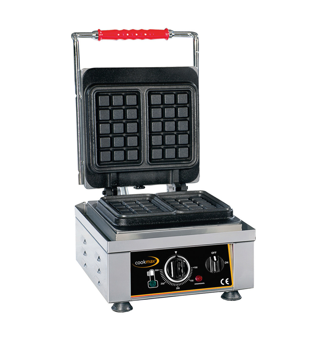 Waffeleisen professionell, Edelstahl
