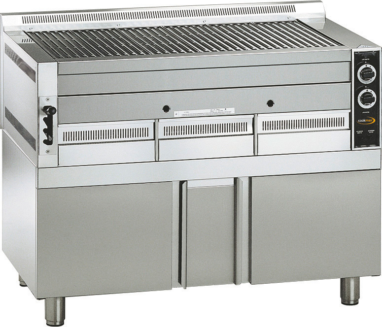 Gas-Lavasteingrill 960 x 540 mm
