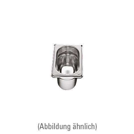 GN-Behälter GN 1/9 176 x 108 x 65 mm Edelstahl
