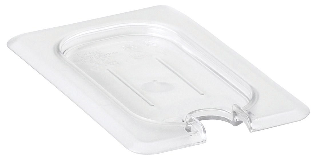 GN-Deckel GN 1/9 176 x 108 mm ohne Griff Aussparung Polycarbonat transparent