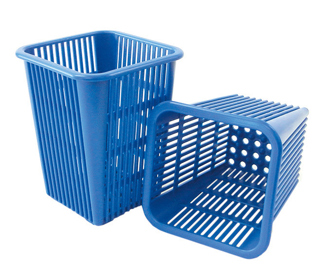 Besteckkorb 110 x 110 x 140 mm blau