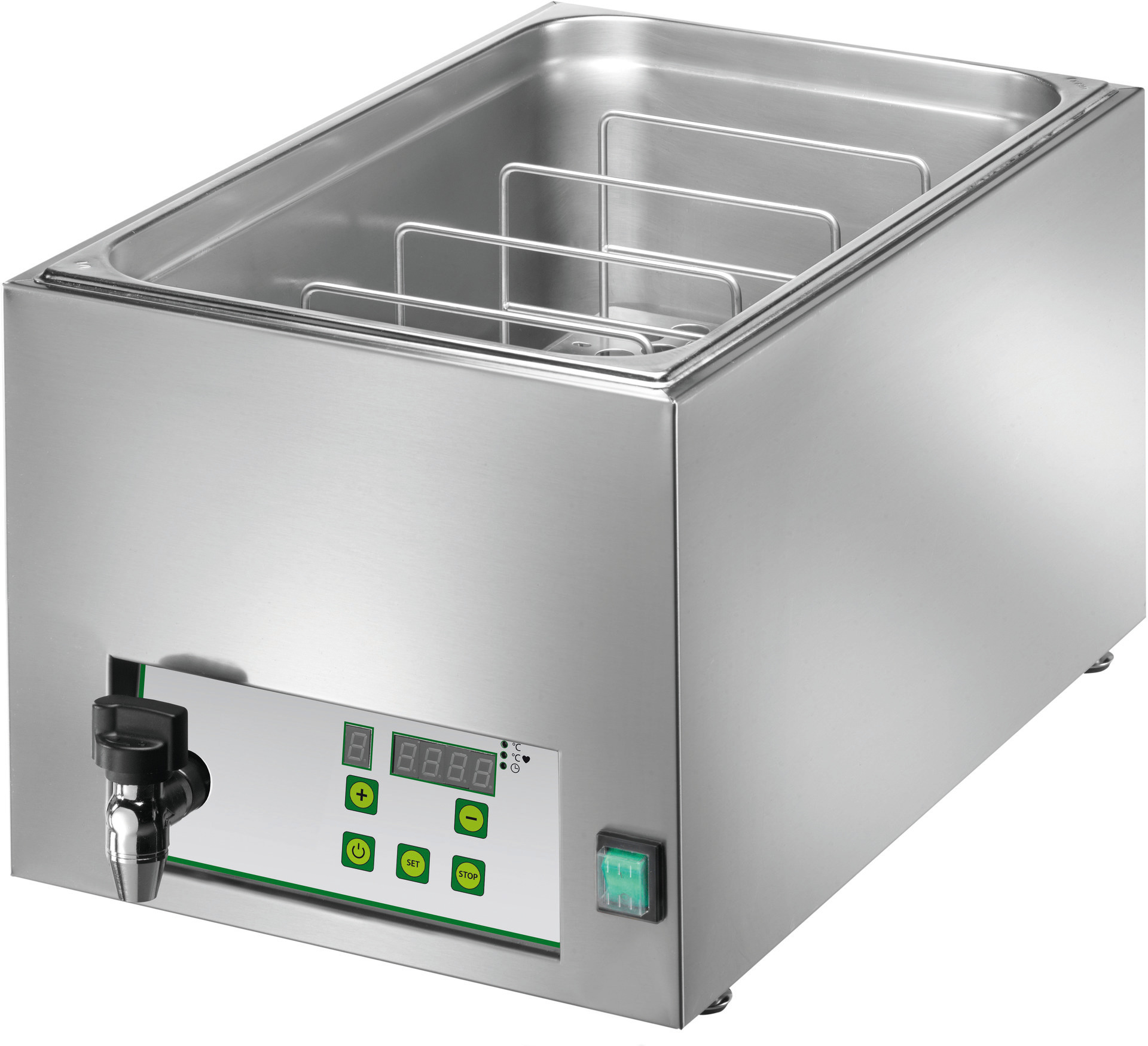 Sous-Vide Garer, 25 l, Ablasshahn
