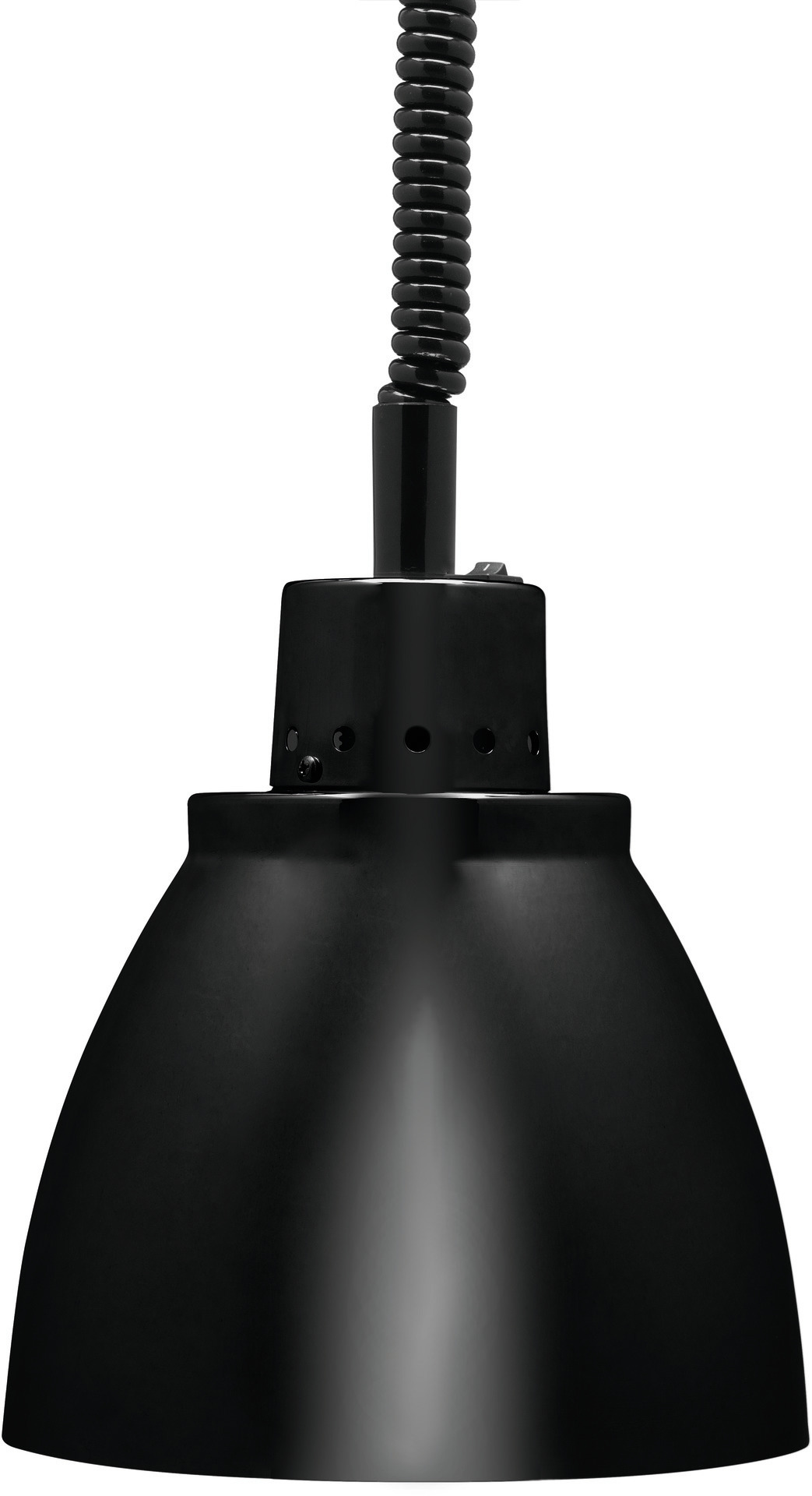 Wärmestrahler ø 225 mm, schwarz, Infrarot