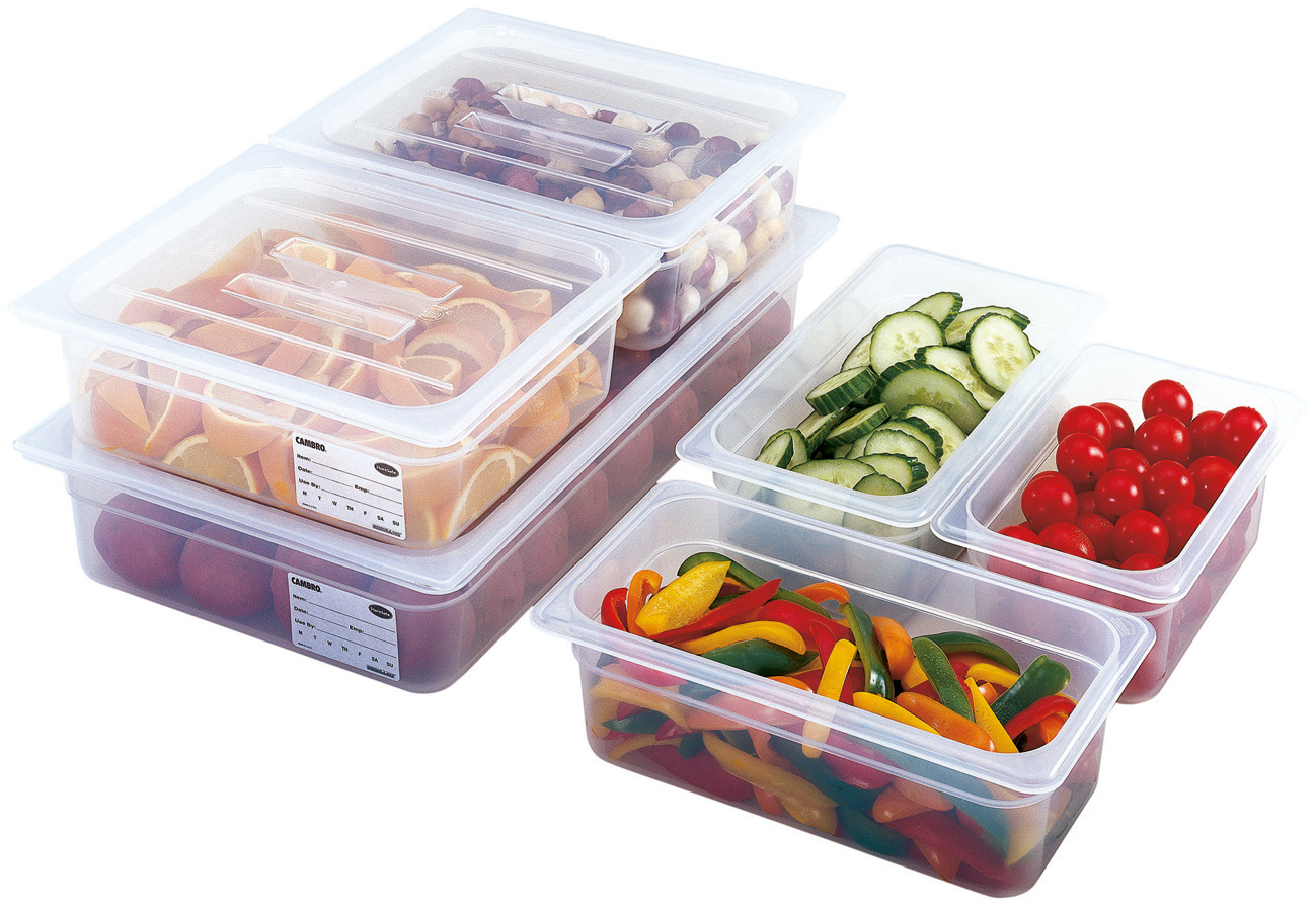 Frischhaltebox GN 1/1 530 x 325 x 200 mm Polypropylen transparent