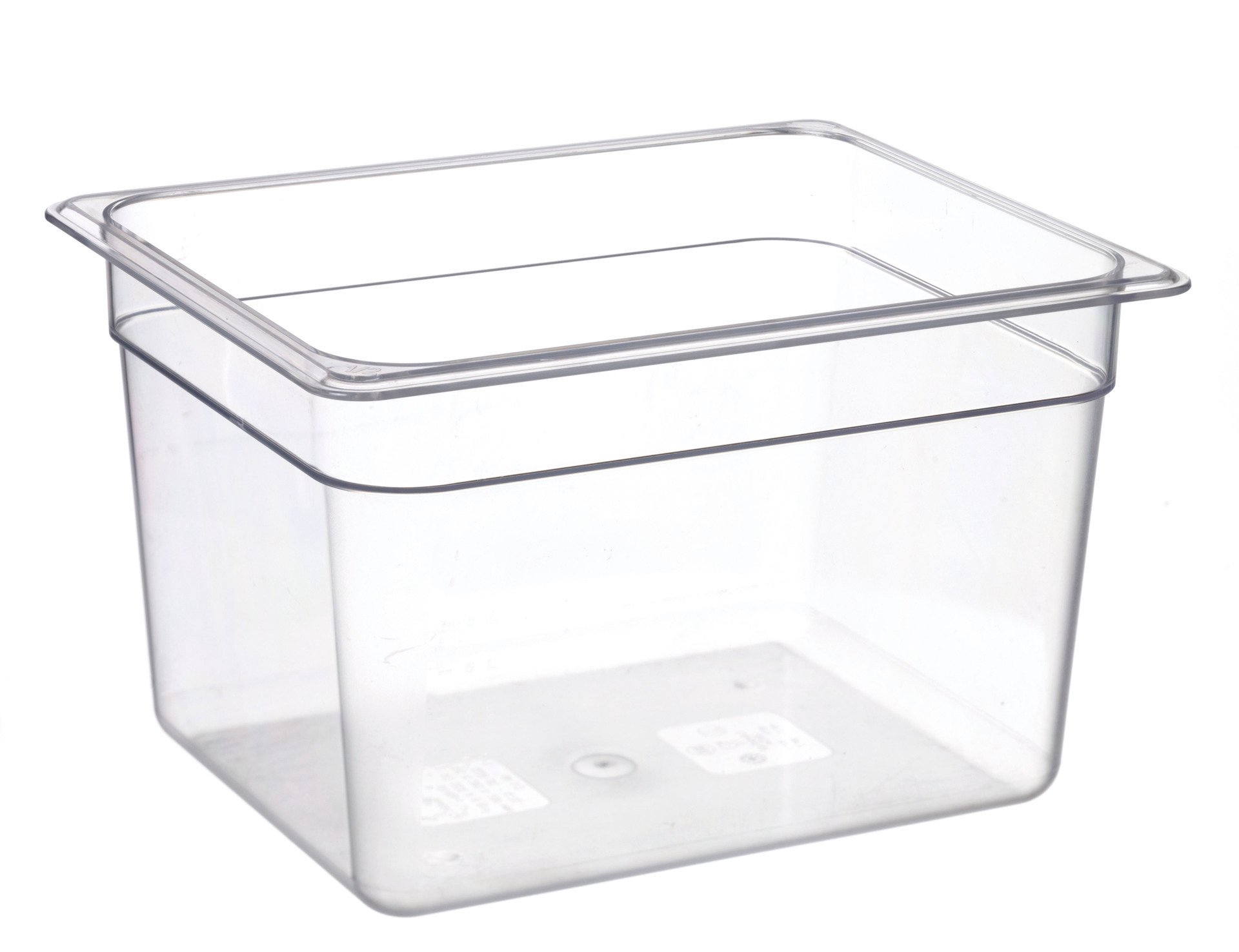 GN-Behälter GN 1/2 325 x 265 x 200 mm Polycarbonat transparent