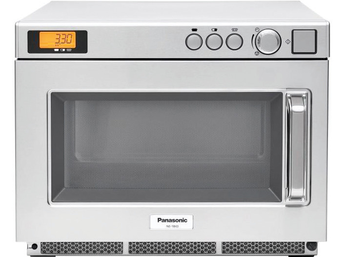Panasonic-Mikrowelle NE-1843 1,8 kW 18 l Drehknopf 422 x 508 x 337 mm