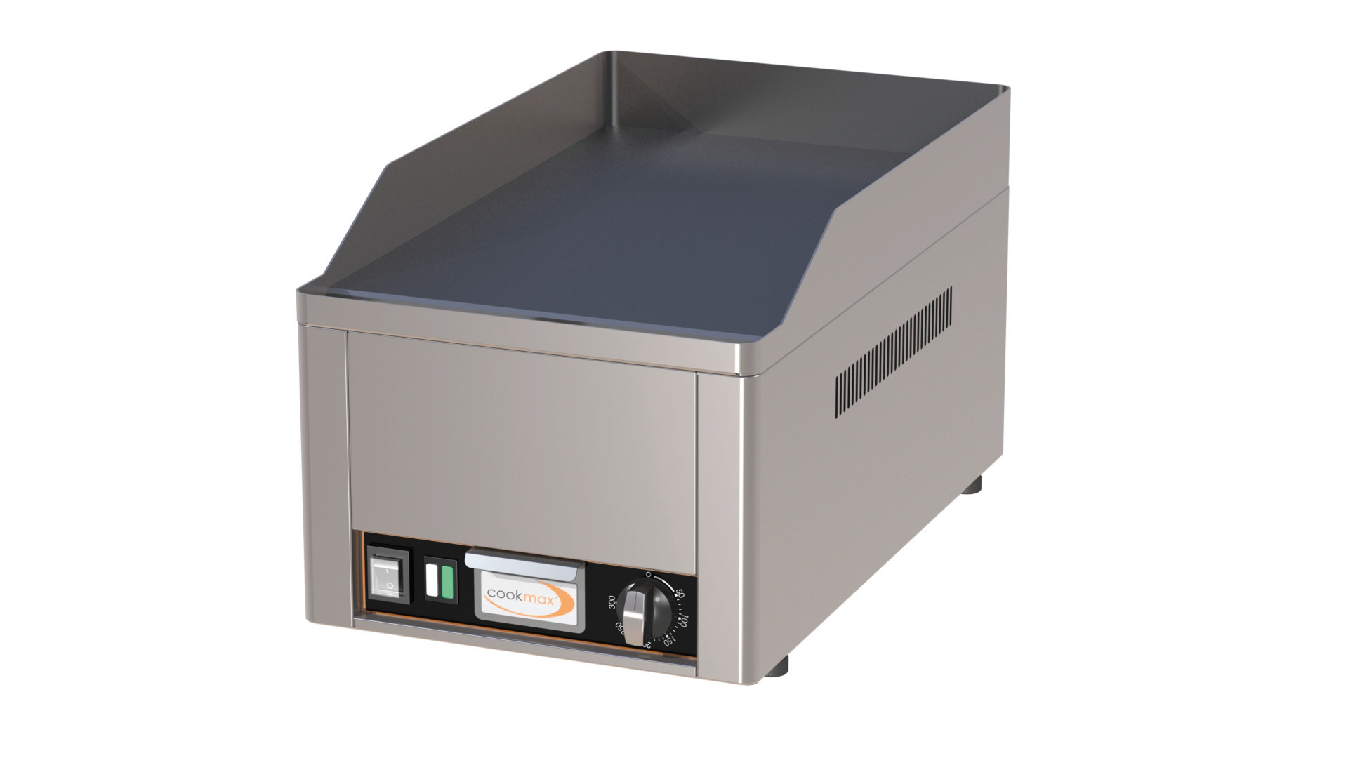 Elektro-Grillplatte glatt Heizzone
