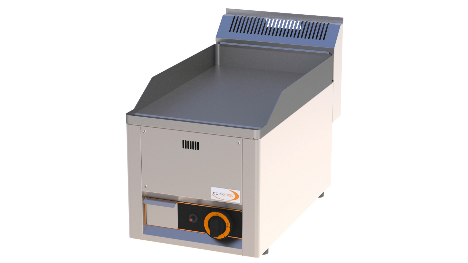 Gas-Grillplatte glatt 1 Heizzone 330 x 600 x 290 mm
