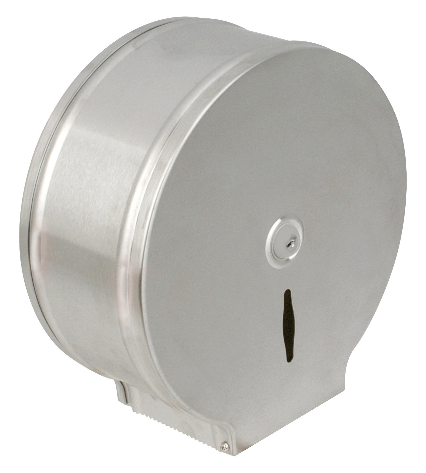 Toilettenpapier-Spender für 200 m Rolle Edelstahl matt 220 x 115 x 220 mm