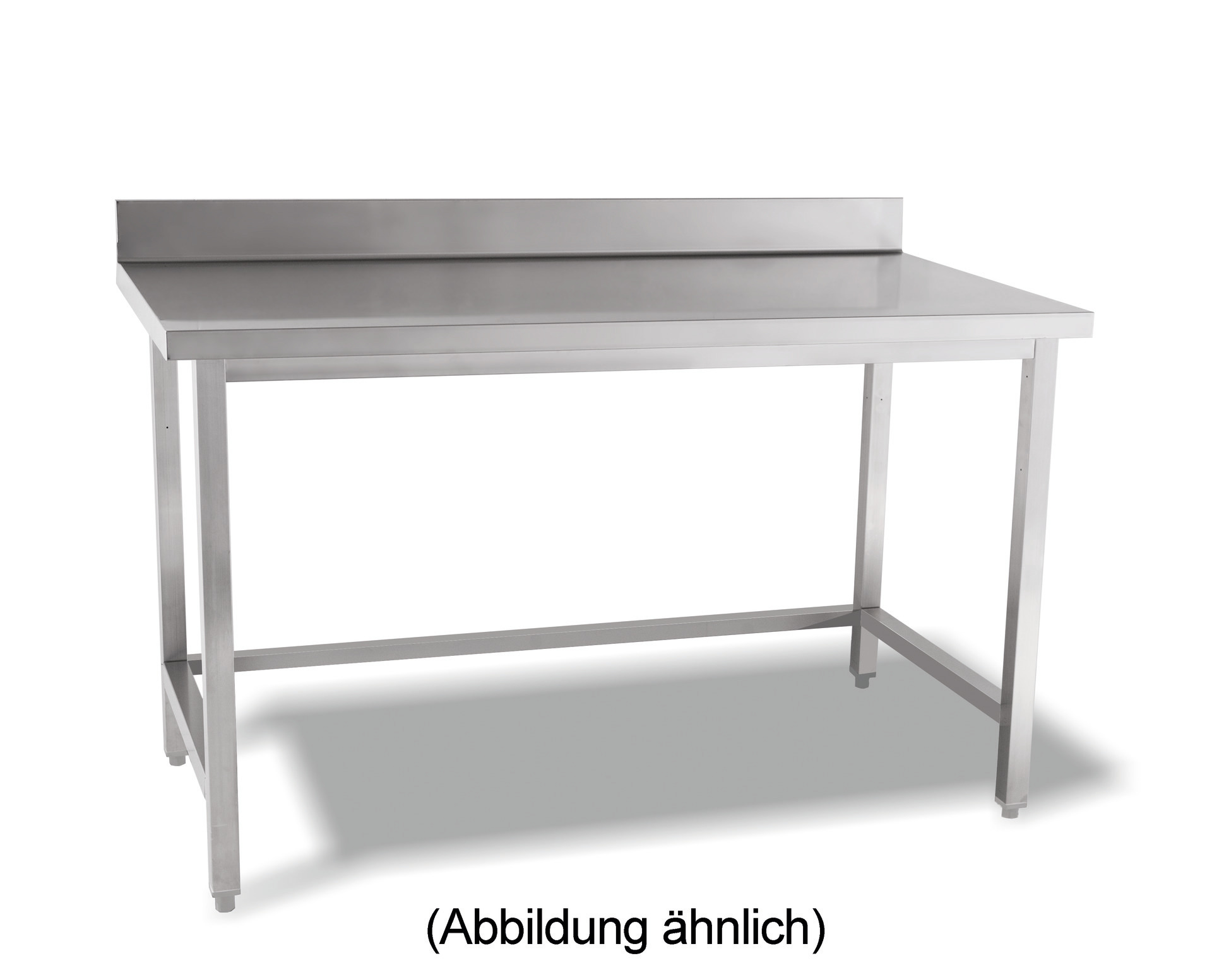 Arbeitstisch verschweißt o. Ablageboden  50 mm Aufkantung 1800 x 600 x 850mm