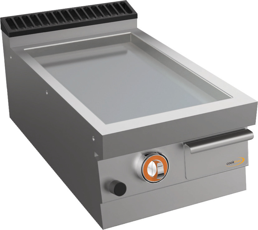 Gas-Grillplatte, glatt, 1 Heizzone