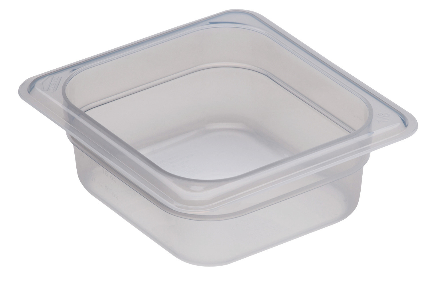 Frischhaltebox GN 1/6 176 x 162 x 65 mm Polypropylen transparent