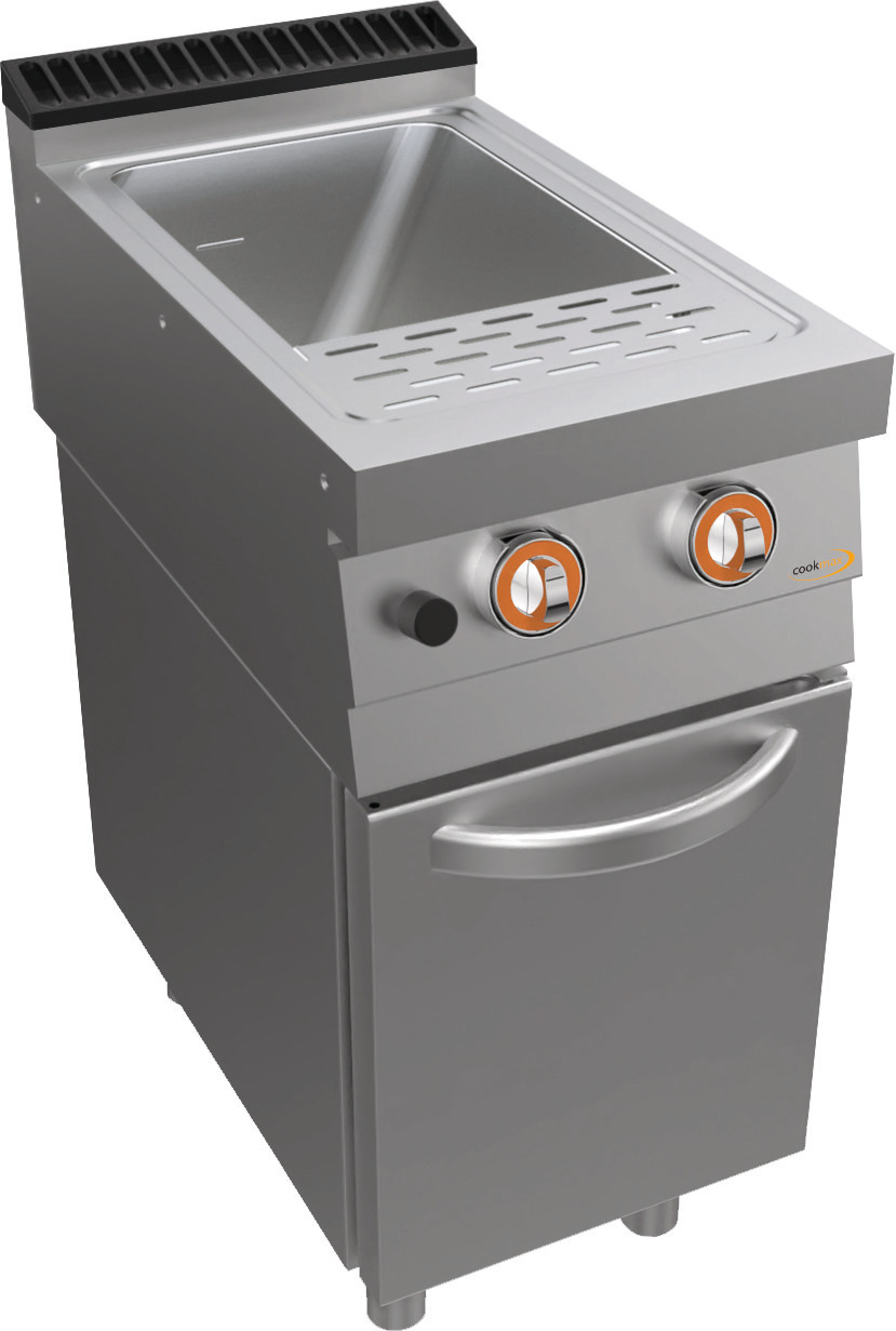 Gas-Nudelkocher, 1 x 26 l, Unterbau Tür
