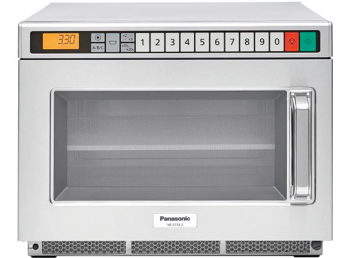 Panasonic-Mikrowelle NE-2153-2 2100 W 18 l Zwischenplatte Tastenfeld
