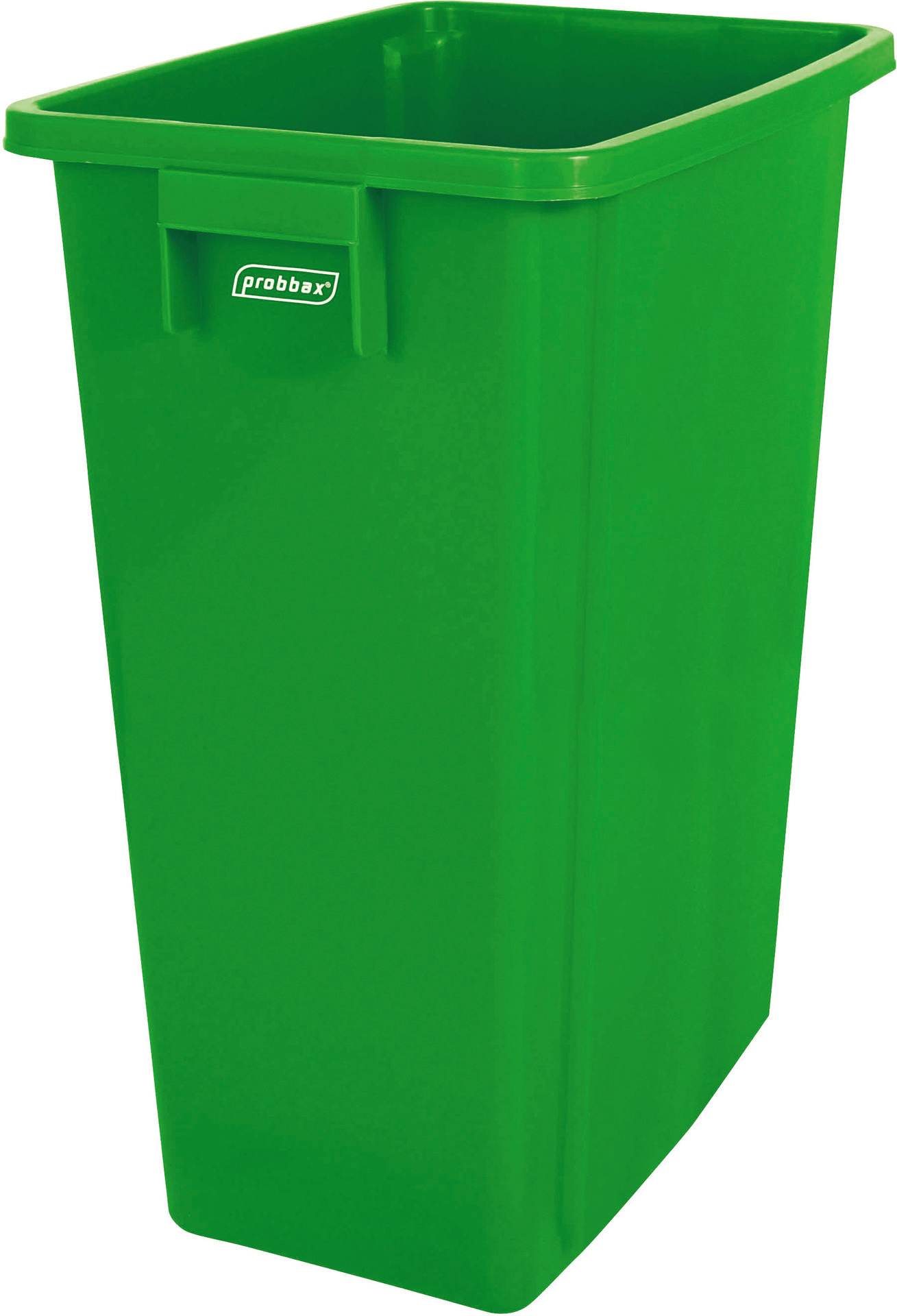 Wertstoffsammler 60 l rechteckig grün ohne Deckel 320 x 460 x 580 mm