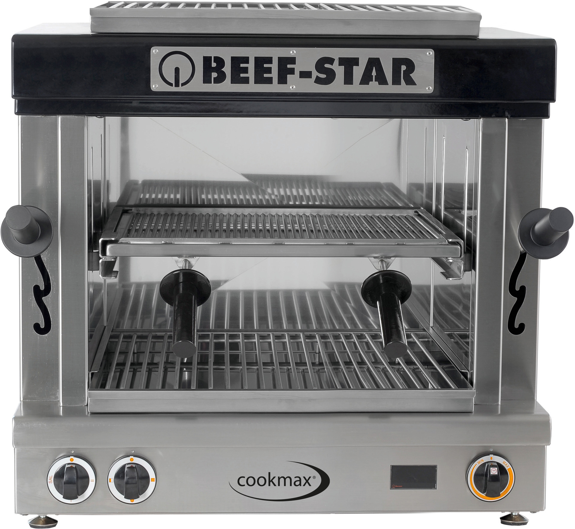 Hochtemperaturgrill Beef-Star 2 Heizzonen 600 x 520 x 600 mm
