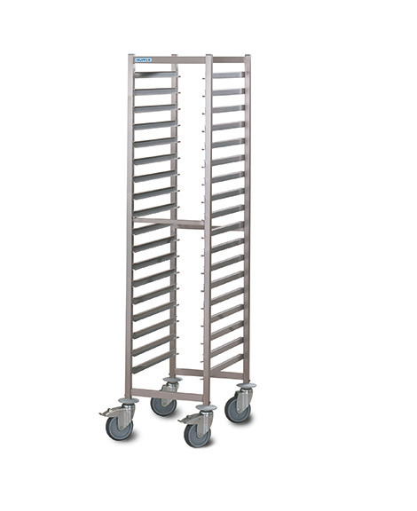 Regalwagen 18 x GN 1/1 Längseinschub 619 x 454 x 1661 mm