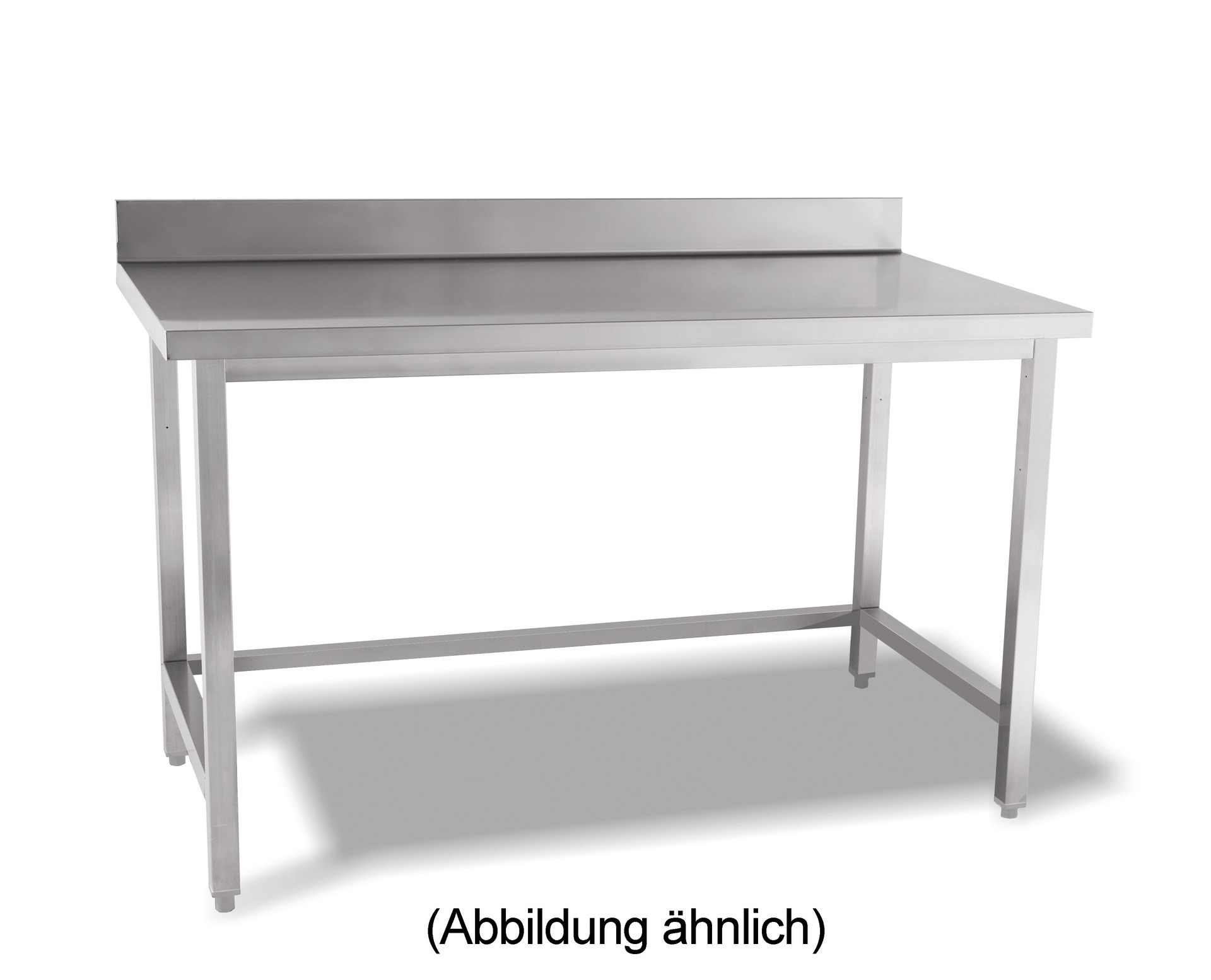 Arbeitstisch verschweißt o. Ablageboden  50 mm Aufkantung 1000 x 700 x 850mm