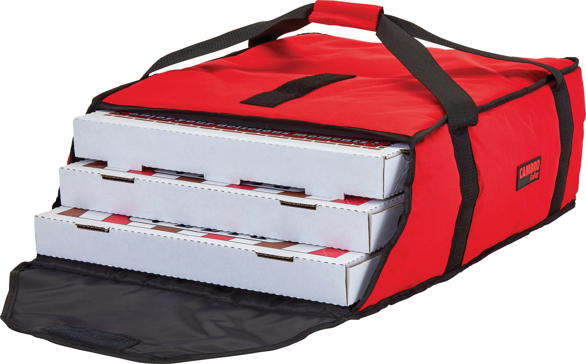 Pizza-Transporttasche, GoBag, rot, für 2 x 457 mm Pizzaschachteln