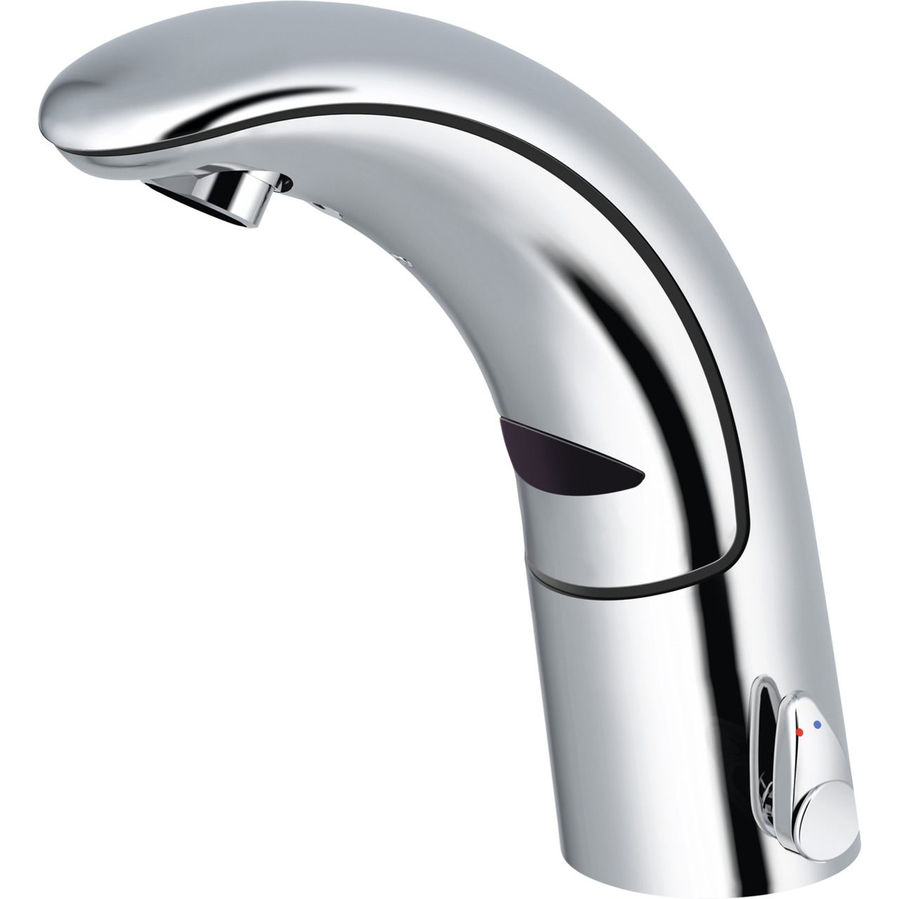 Sensor-Waschtischarmatur Netzbetrieb 230 V / H=186 mm