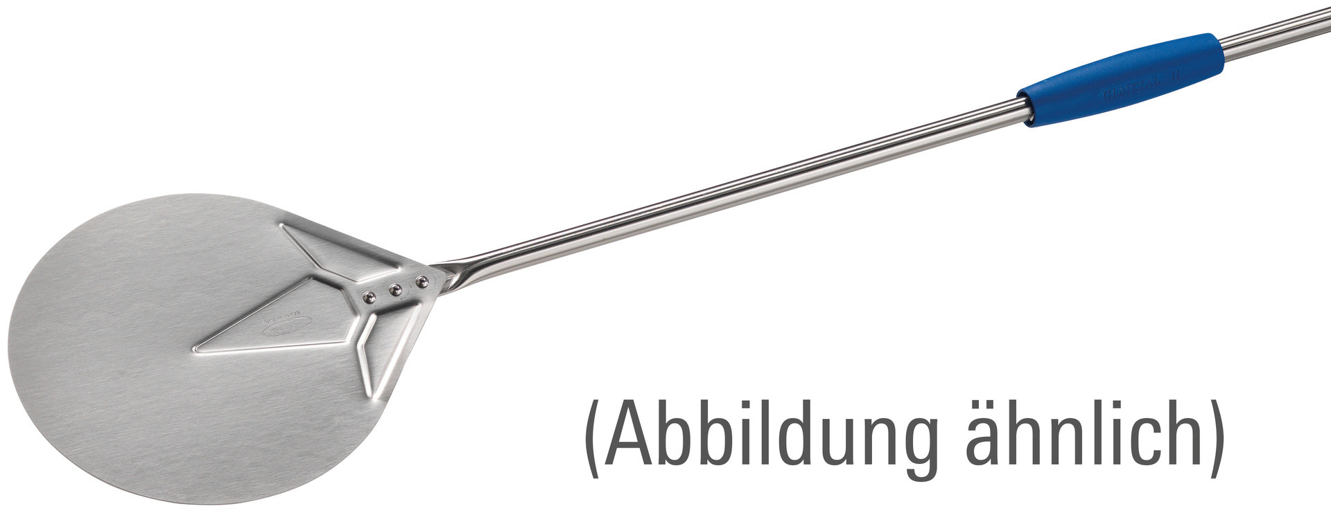 Pizzaschaufel groß Edelstahl 1730 x 230 mm