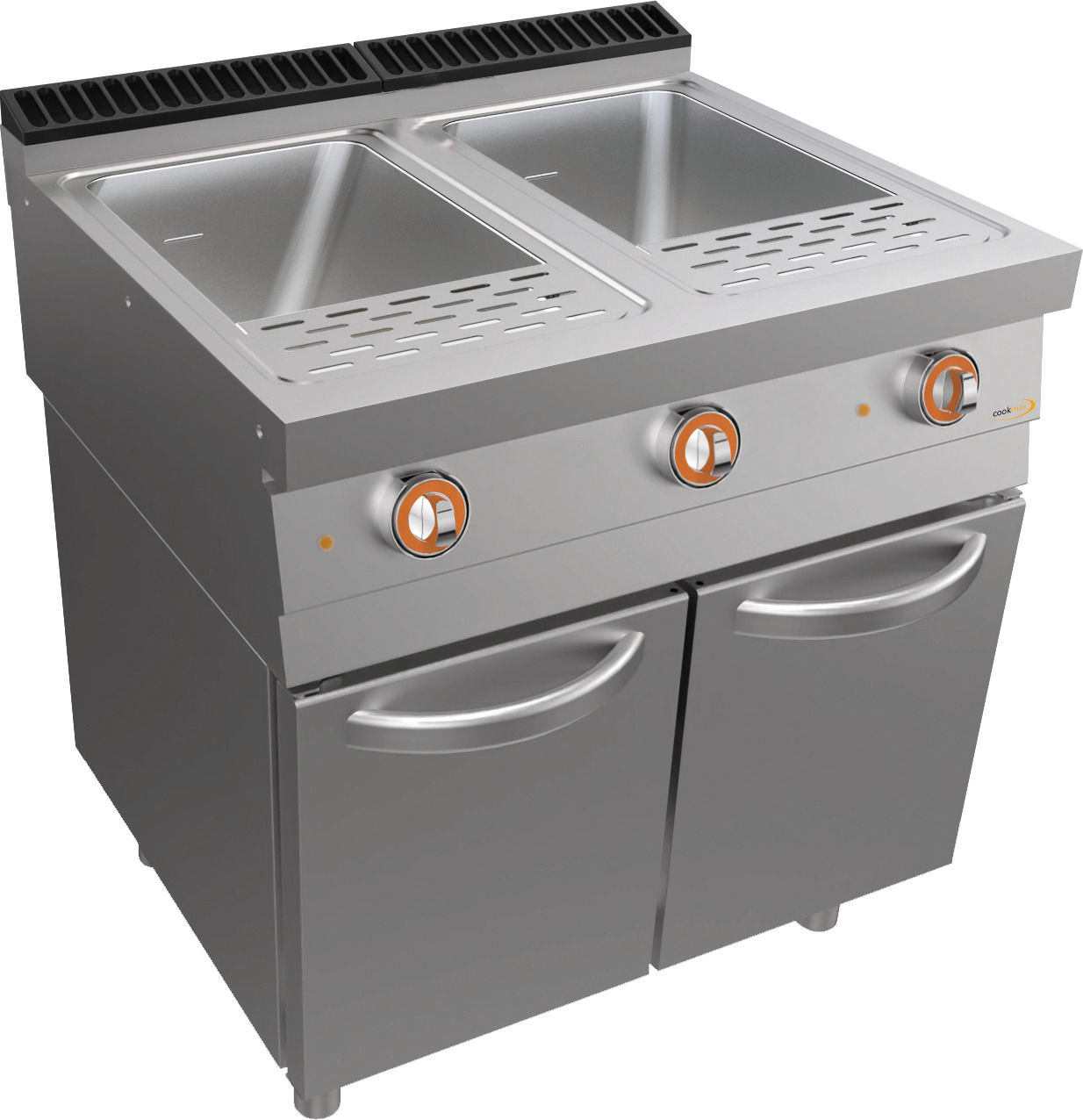 Elektro-Nudelkocher, 2 x 40 l, 2 Becken