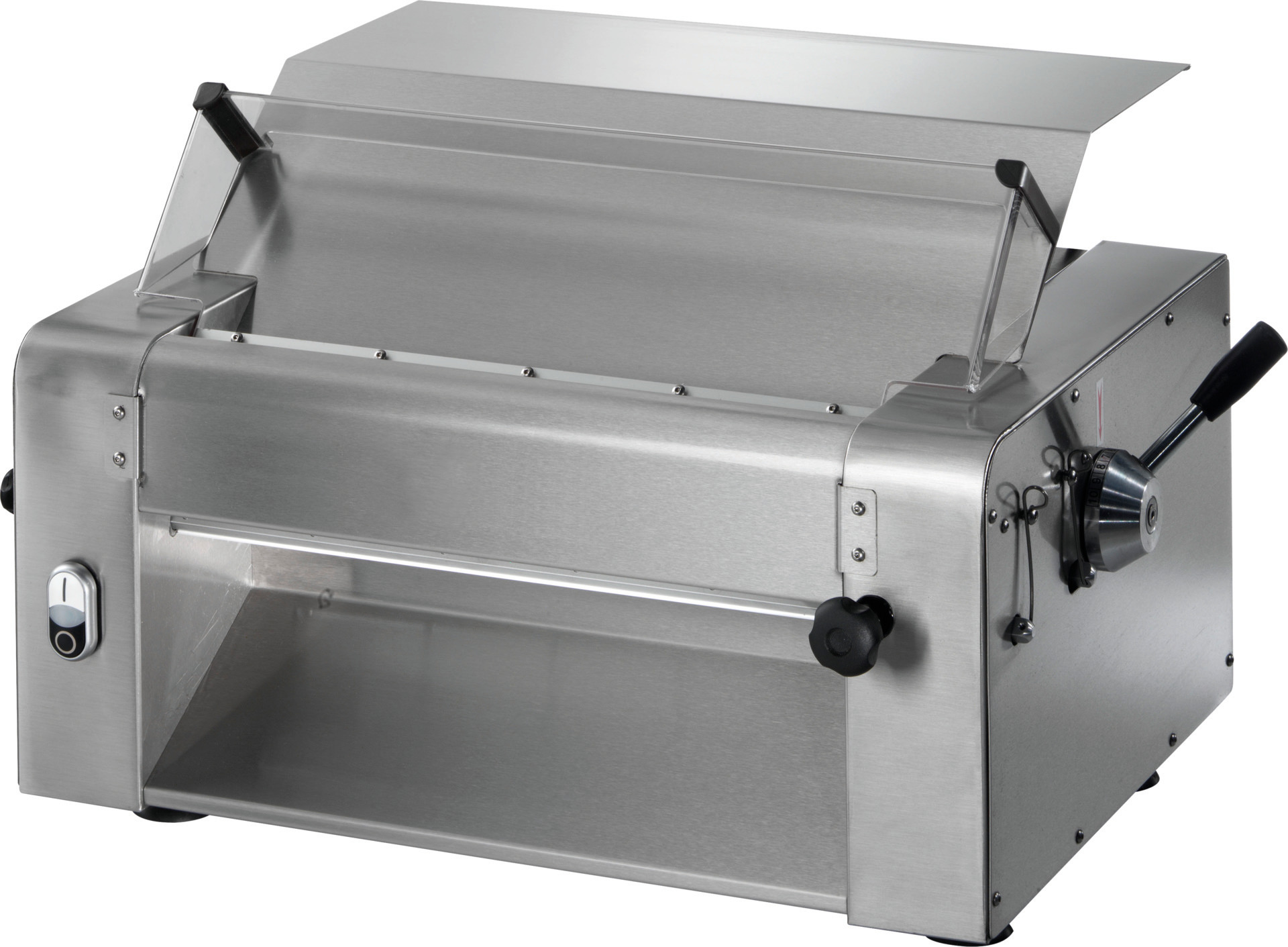 Teig-Ausrollmaschine 420 mm Edelstahl