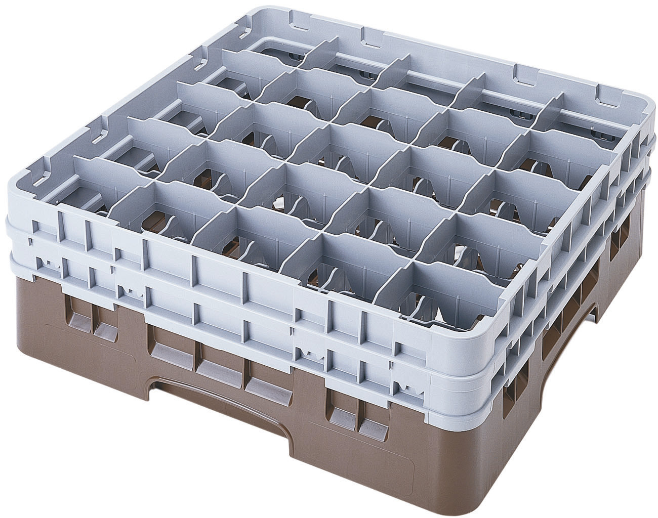 Gläserkorb 25 Fächer Glas max. ø 87 mm, H 174 mm / 500 x 500 mm