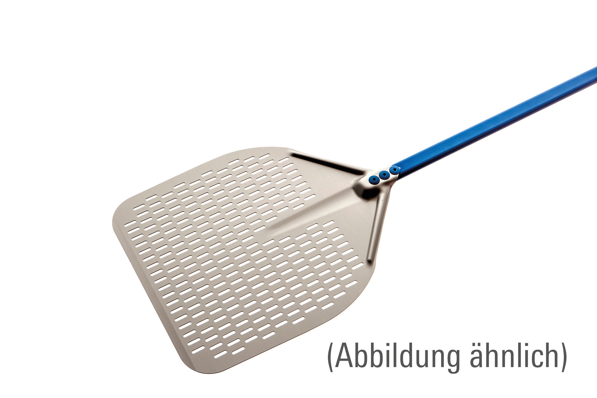 Pizzaschaufel groß perforiert Aluminium 1950 x 450 mm