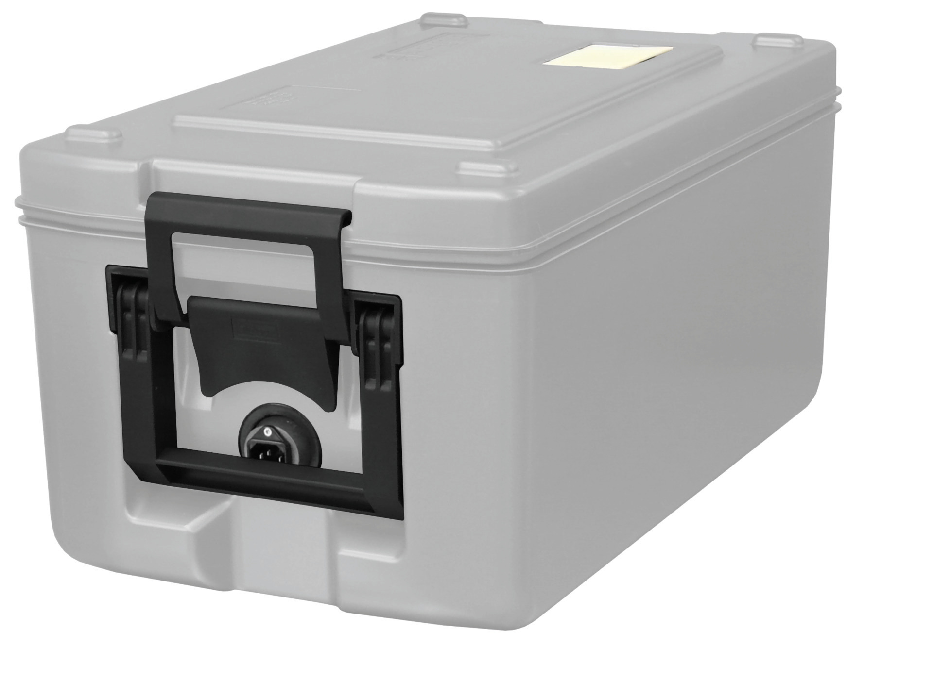Transportbehälter 26 l beheizt lichtgrau 630 x 370 x 308 mm