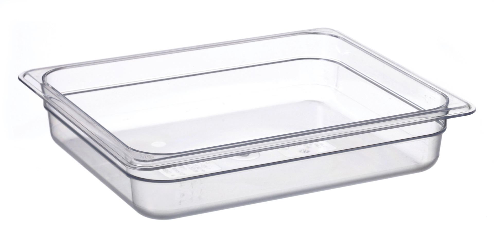 GN-Behälter GN 1/2 325 x 265 x 65 mm Polycarbonat transparent