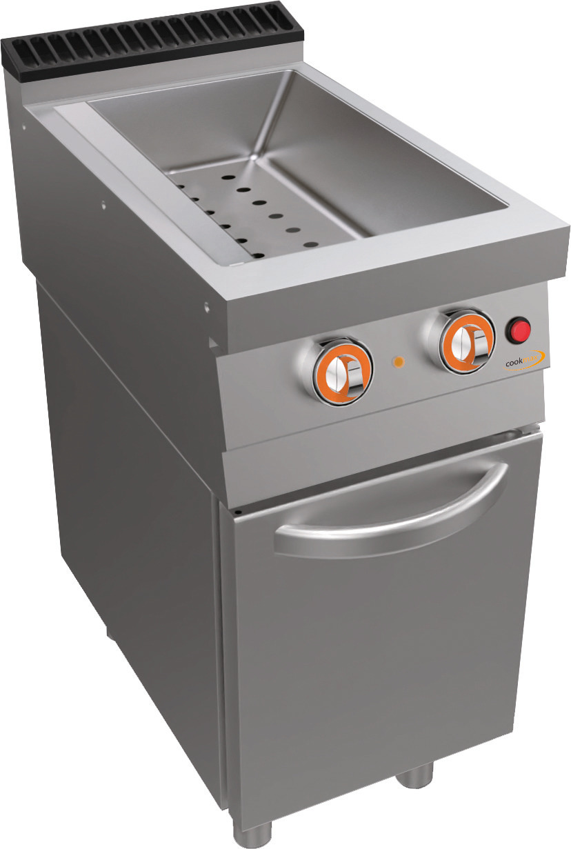 Elektro-Bain-Marie, 1 x GN 1/3 + 1 x GN 1/1, Unterbau Tür