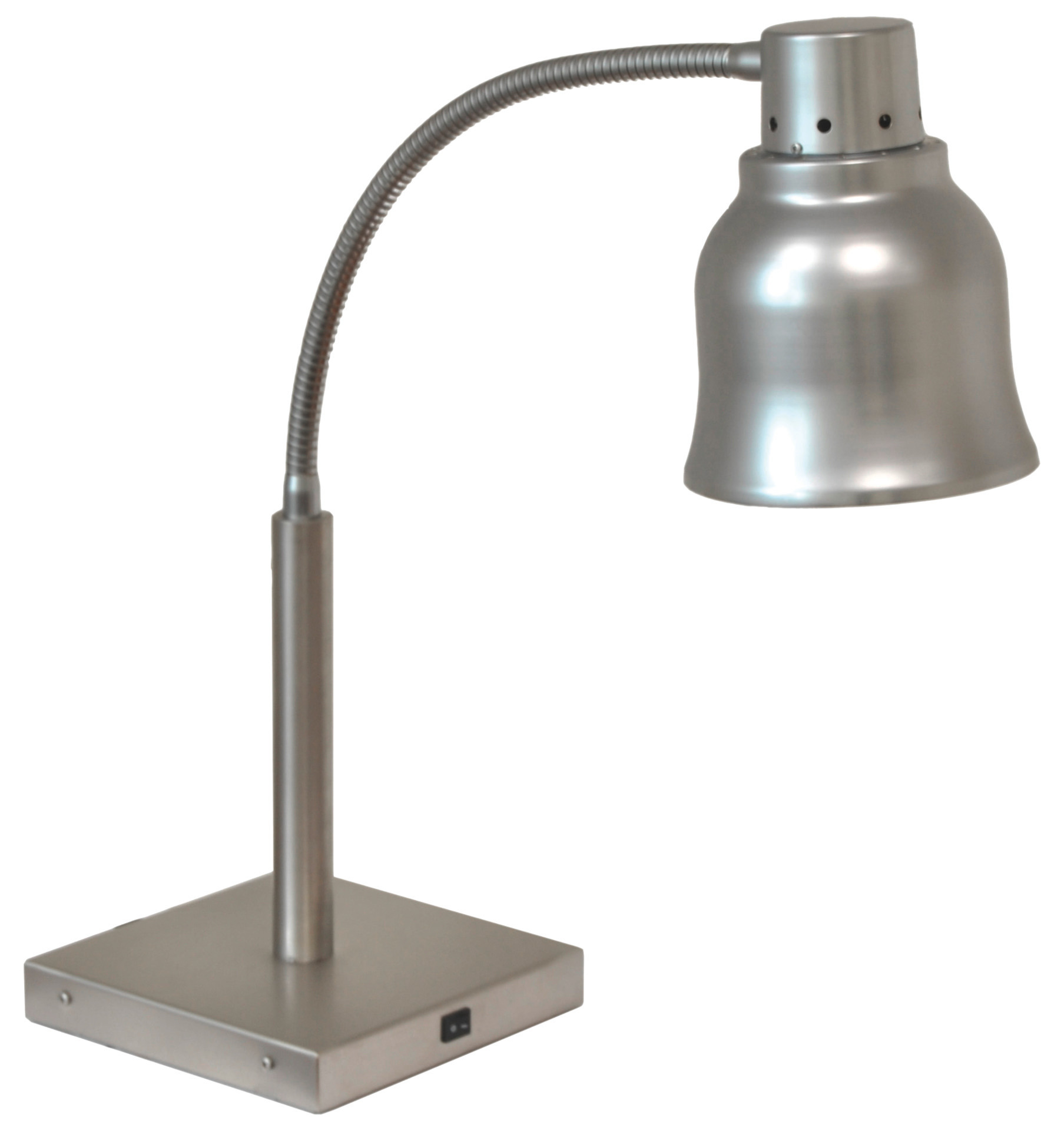 Wärmestrahler Chrom Infrarot Fuß 250 W ø 175 mm