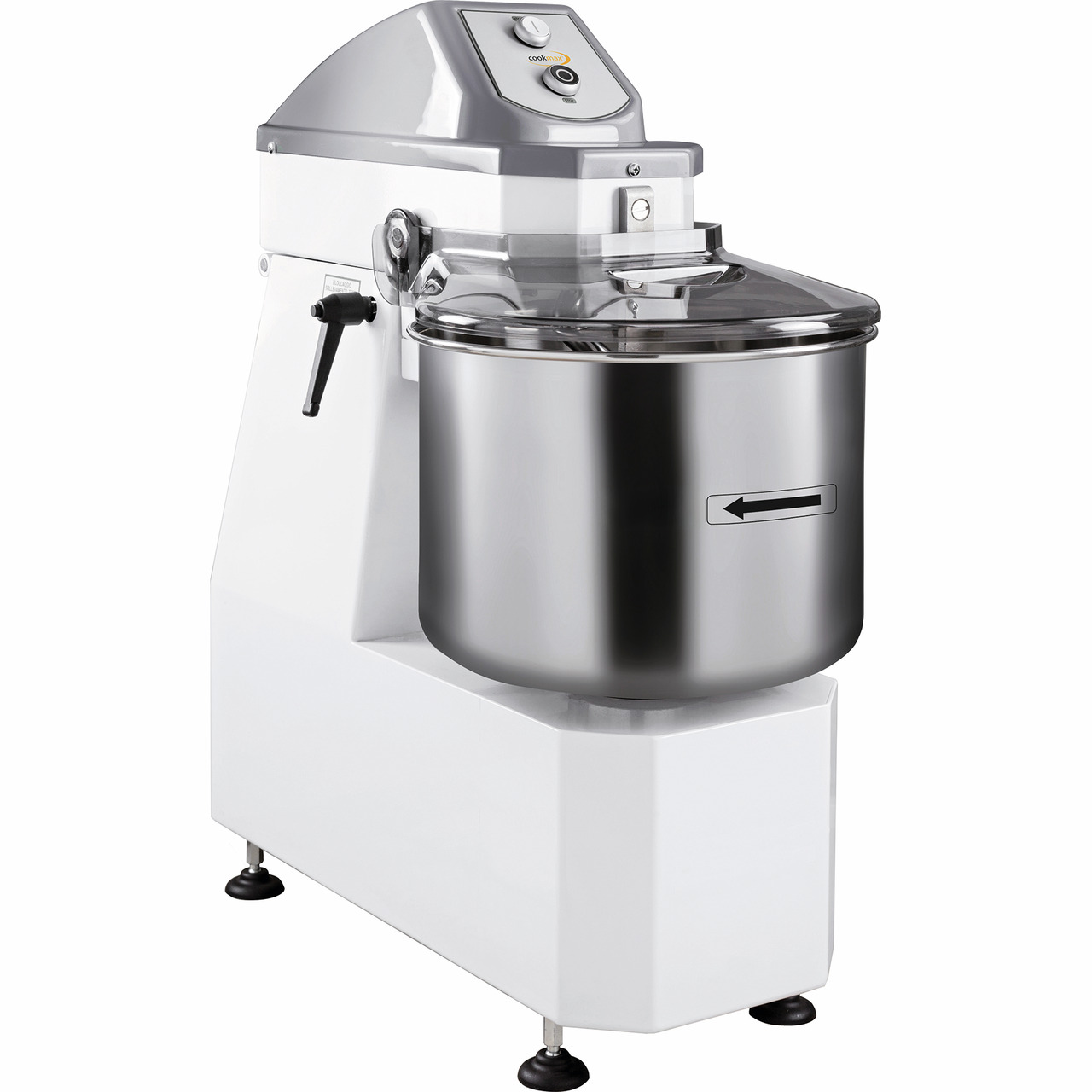 Teigkneter für 18 kg / 22 l anhebbarem Kopf 653 x 380 x 750 mm