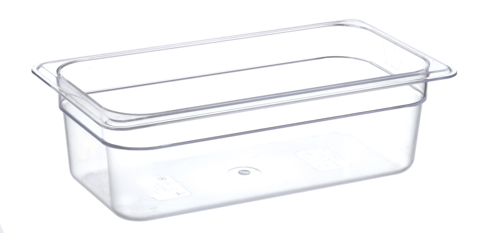 GN-Behälter GN 1/3 325 x 176 x 100 mm Polycarbonat transparent