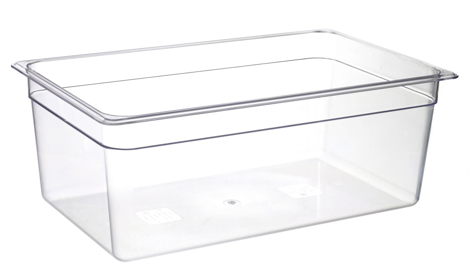 GN-Behälter GN 1/1 530 x 325 x 200 mm Polycarbonat transparent