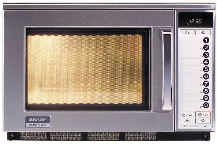 Gewerbe-Mikrowelle R-25AT 2100 Watt 510 x 470 x 335 mm