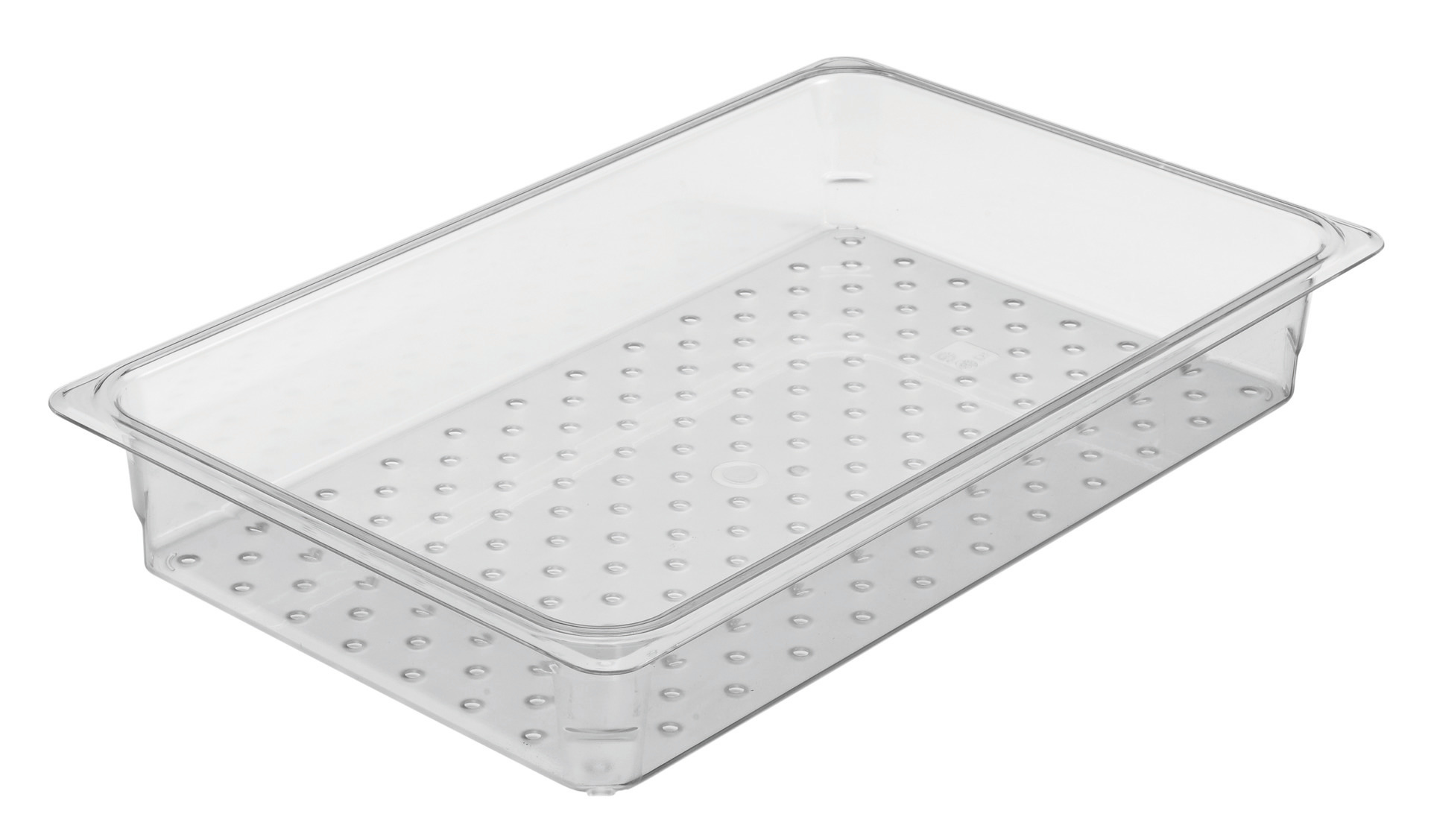GN-Abtropfeinsatz GN 1/1 H= 76 mm Polycarbonat transparent