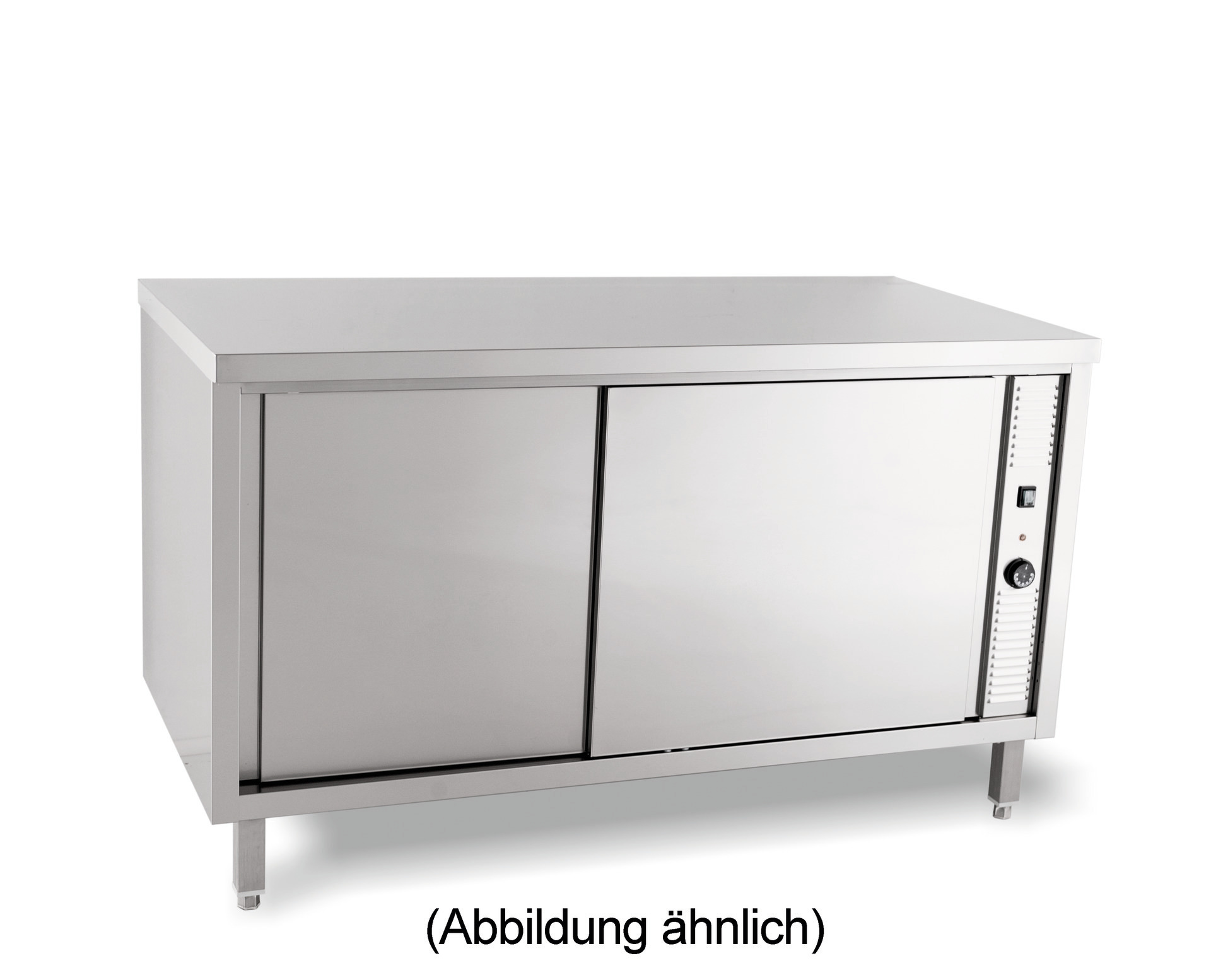 Wärmeschrank Schiebetüren ohne Aufkantung 2000 x 600 x 850 mm